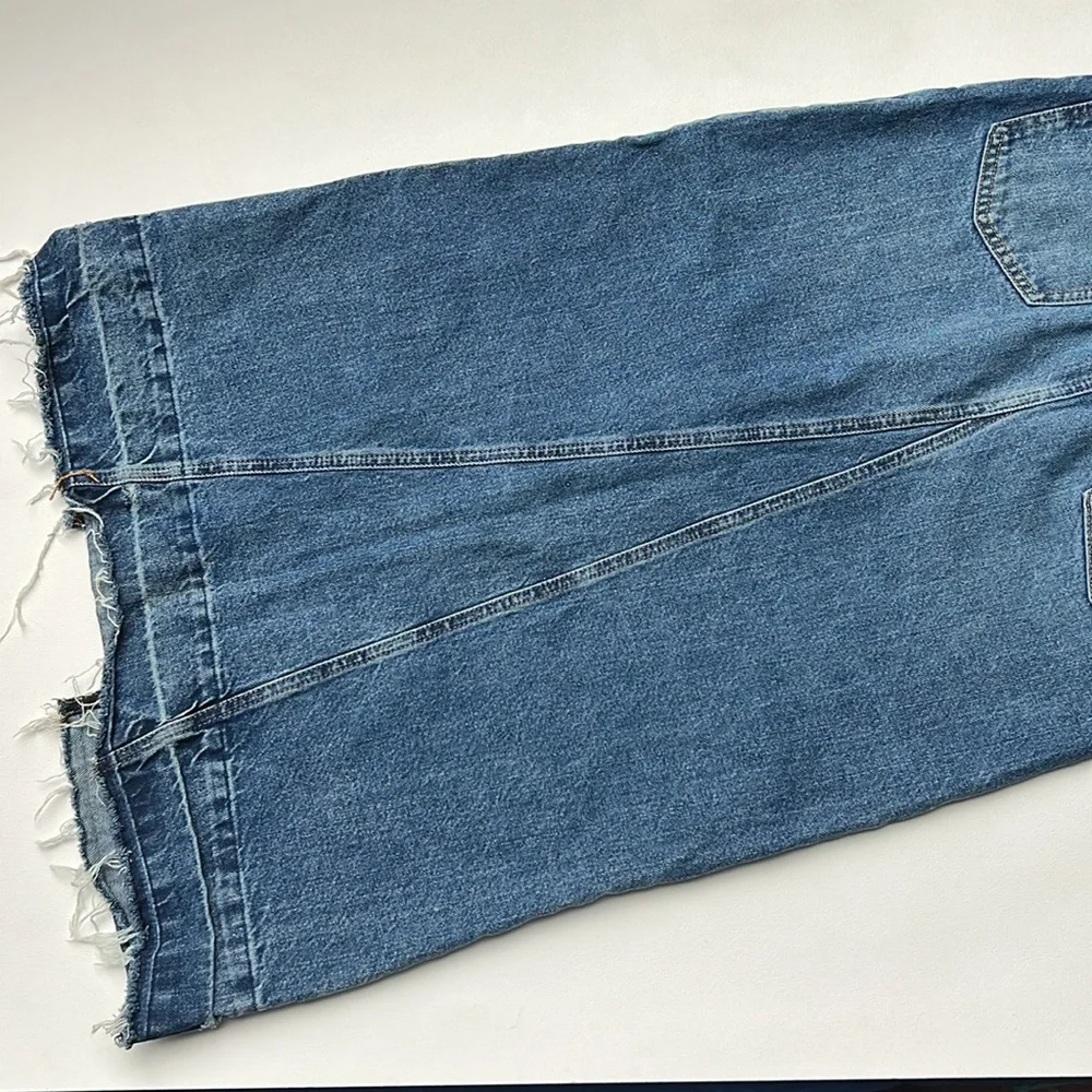 BDG Blue Denim Maxi y2k Britney 90s clueless school‎ casual modest skirt XS